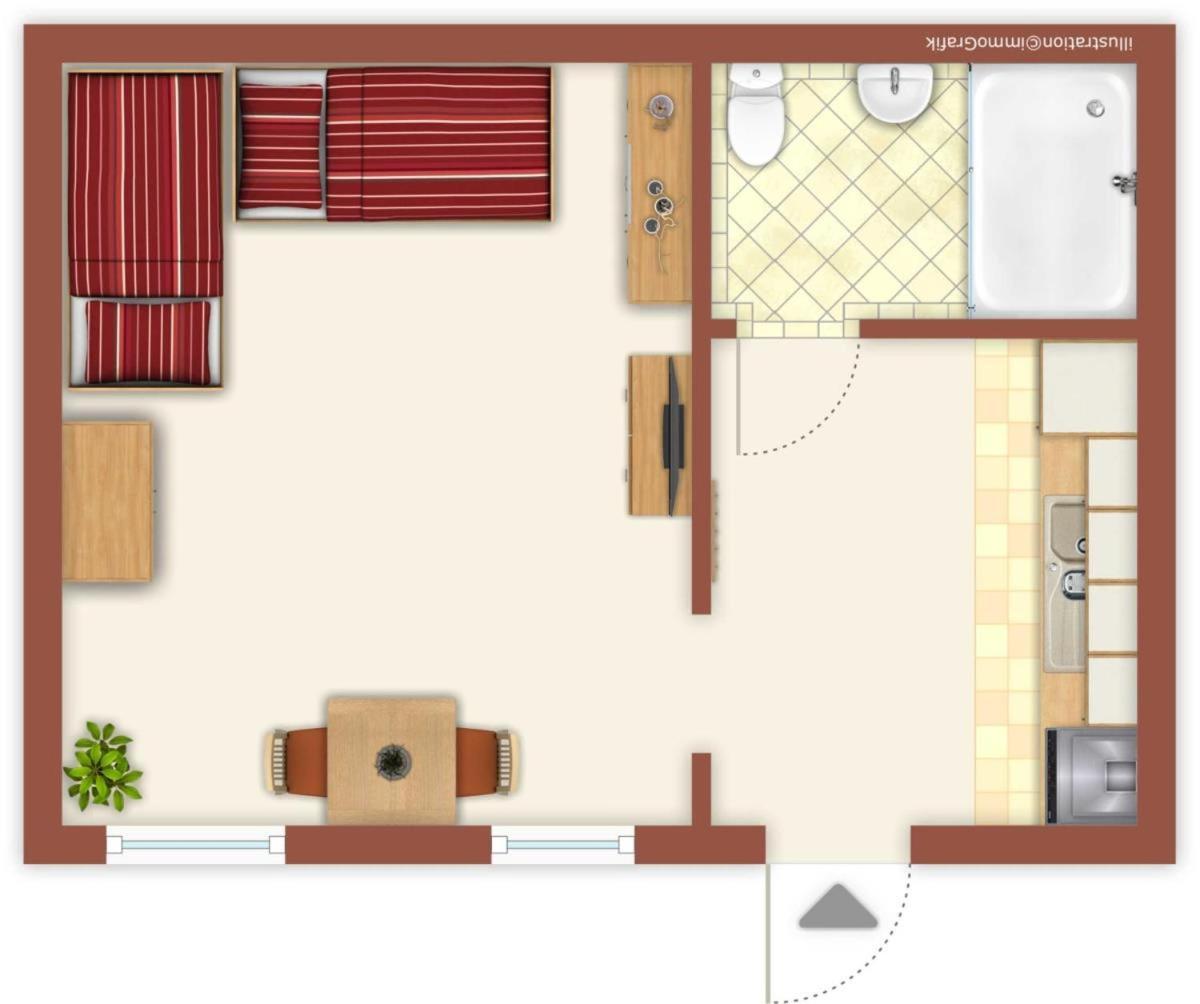 Appartement Feuerdorn 罗斯托克 外观 照片